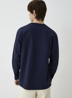Logo pocket long-sleeve T-shirt