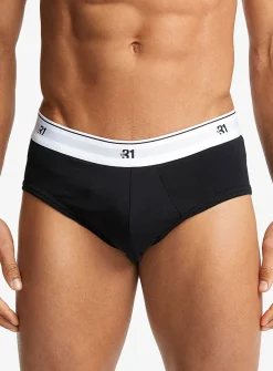 Logo-waist classic briefs
