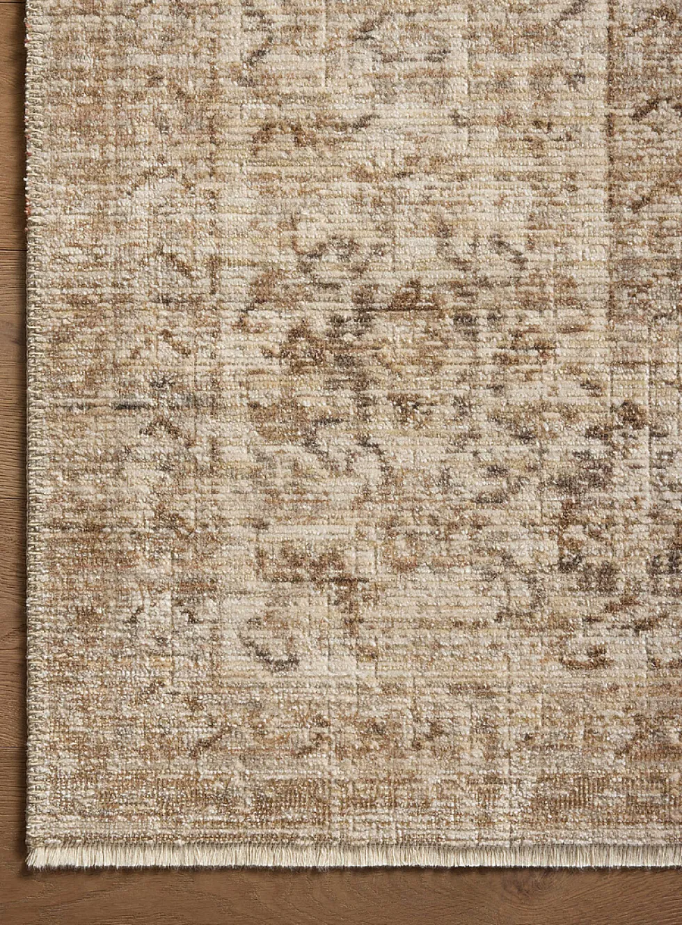 Loloi Heritage ivory and natural tones indoor rug