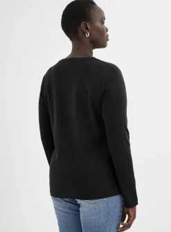 Long-sleeve Supima® cotton T-shirt