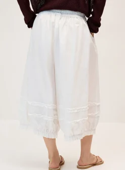 Loose fabric bloomer pant