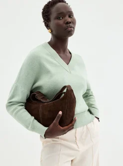 Loose pure cotton sweater