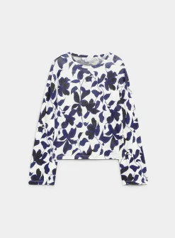 Loose-fit pure linen T-shirt