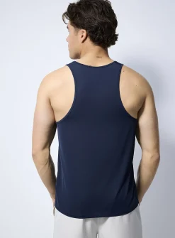 Low armhole micro-perforated tank