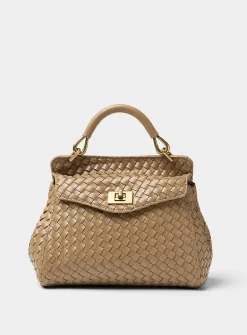Lucia braided evening bag