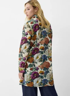 Lush bloom ultra-long shirt
