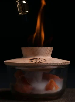 Luxefume cocktail and food smoking set