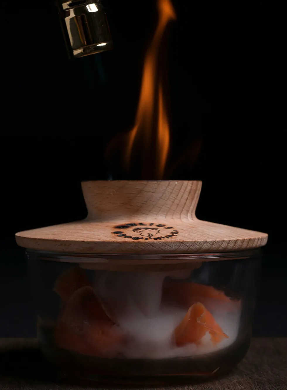Luxefume cocktail and food smoking set