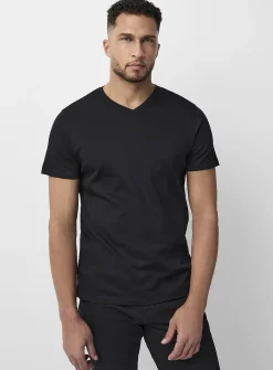 Luxurious Pima cotton V-neck T-shirt