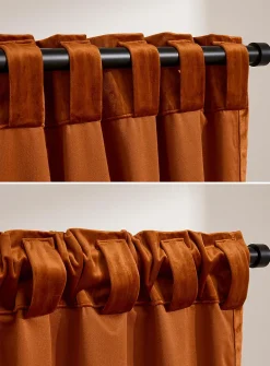 Luxurious velvet curtain