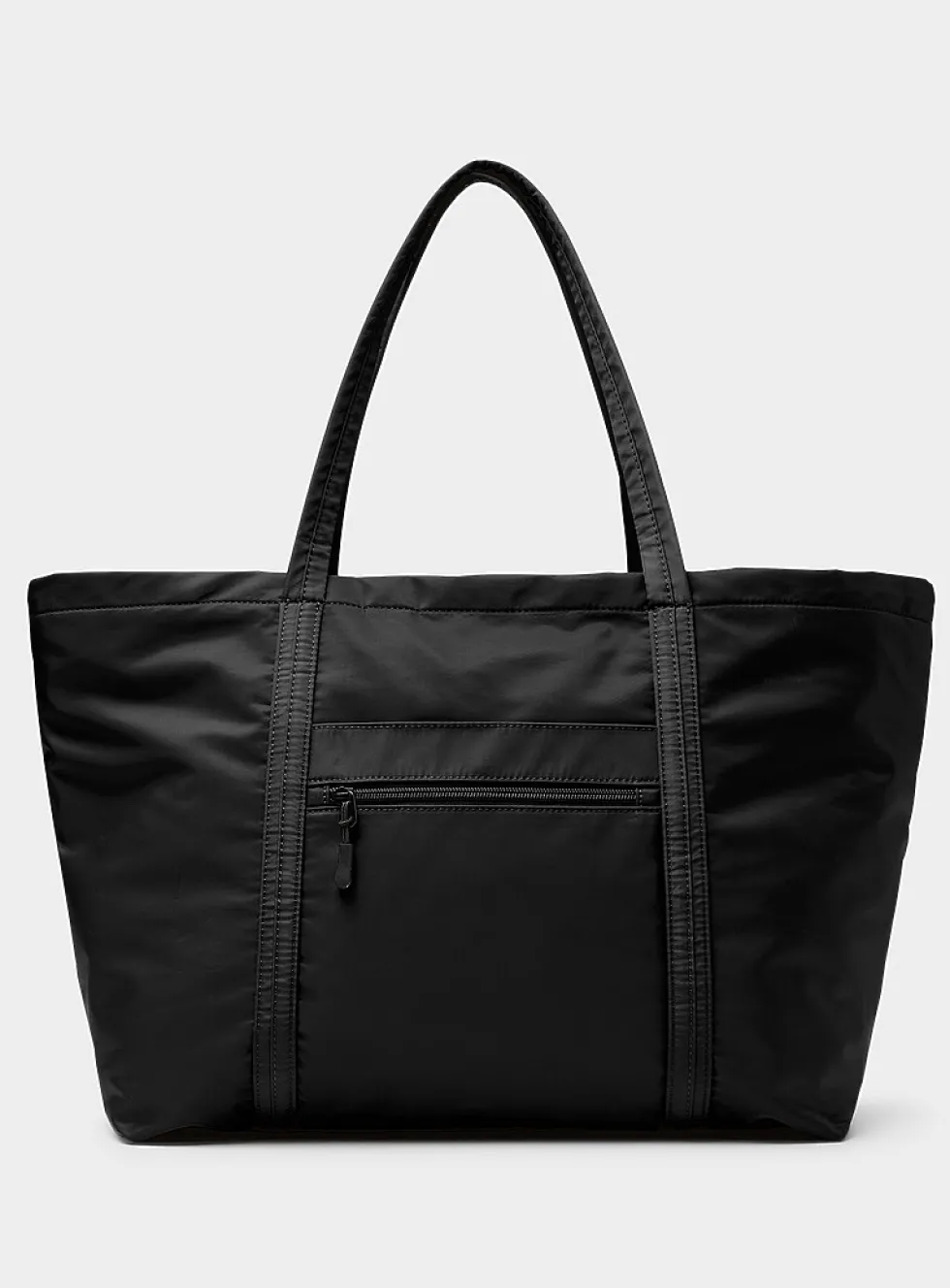 Luxury fabric weekender bag