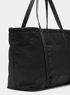 Luxury fabric weekender bag
