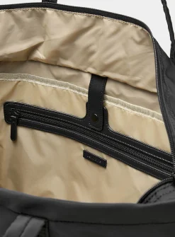 Luxury fabric weekender bag