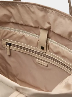 Luxury fabric weekender bag