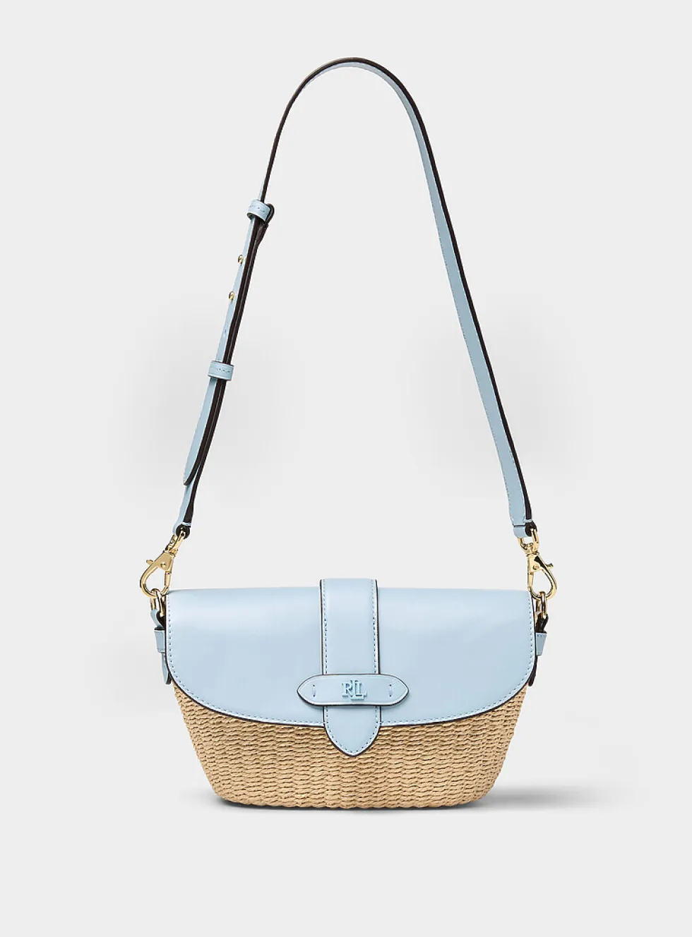 Lynden basketweave small shoulder bag