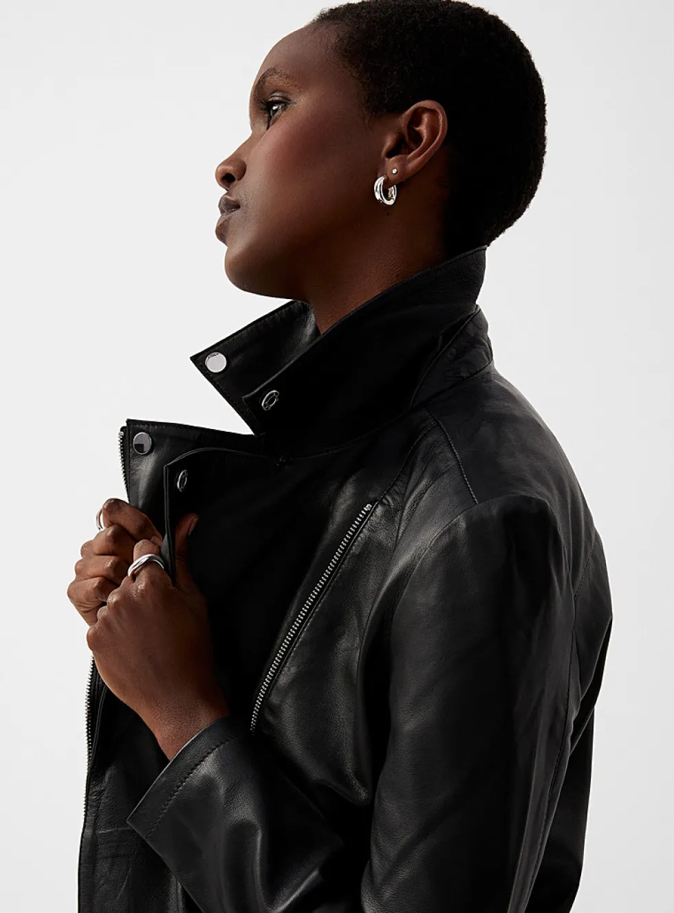 Maeve leather jacket