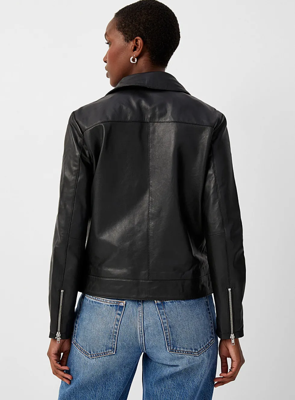 Maeve leather jacket