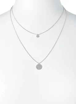 Mandala two-row necklace