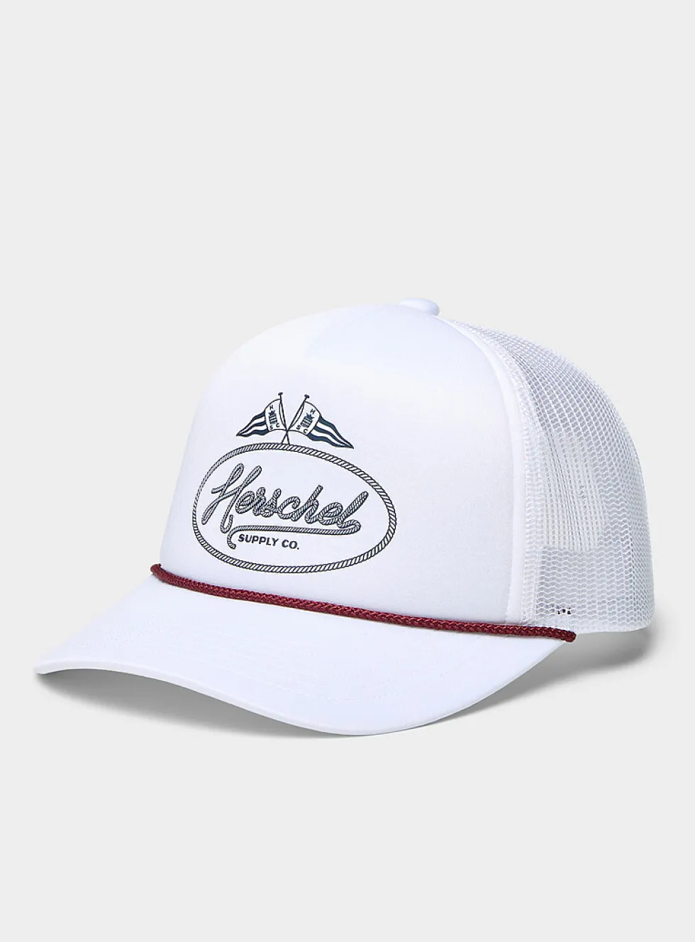 Marina cord trucker cap