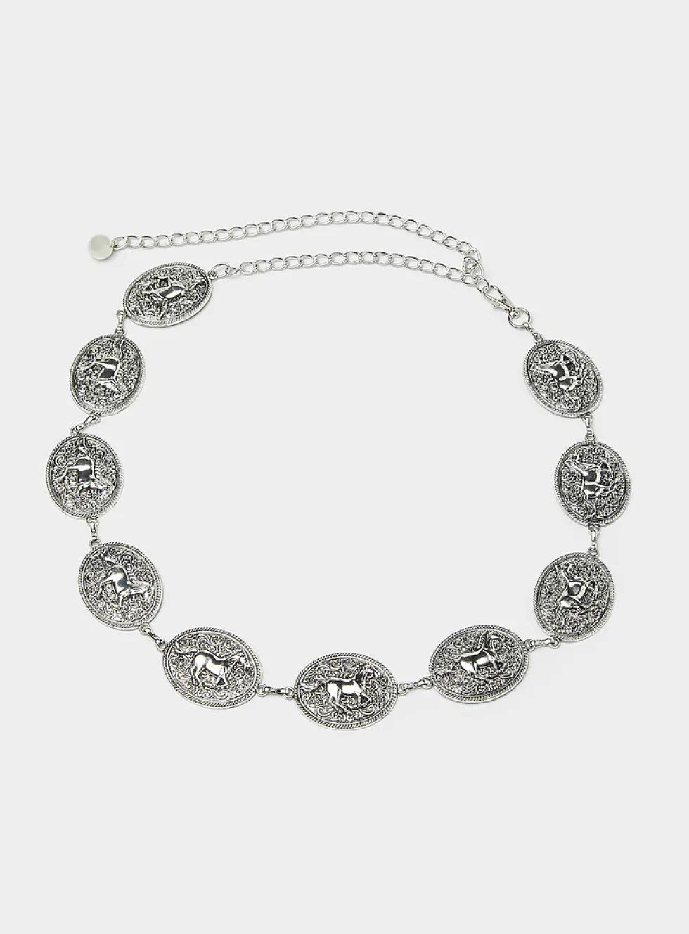 Medallion and horse belt