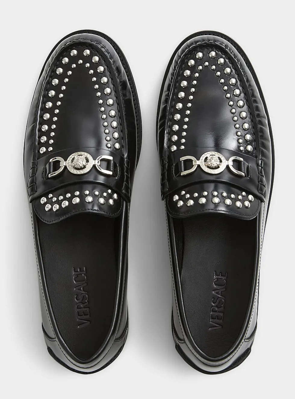 Medusa '95 studded loafers