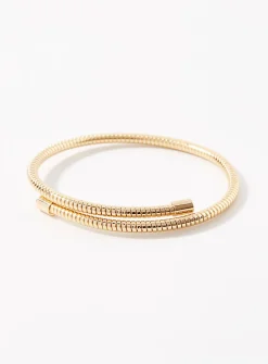 Metallic bangle
