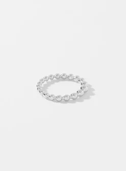 Metallic bead ring
