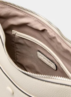 Metallic detail crossbody bag