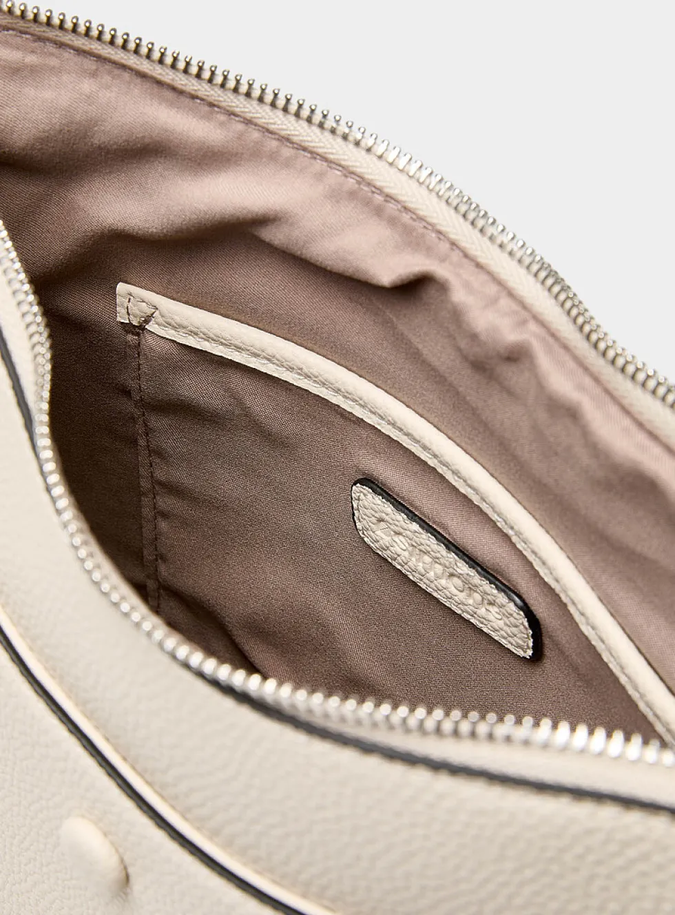 Metallic detail crossbody bag