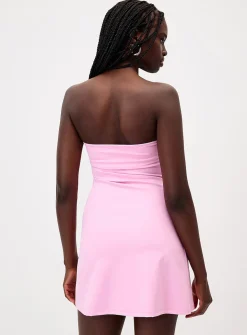 Microfibre tube minidress