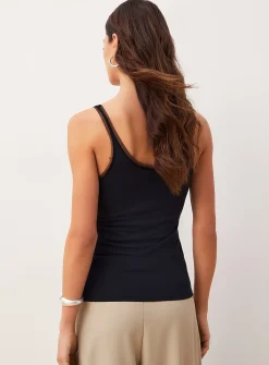 Micromesh hem peachskin cami