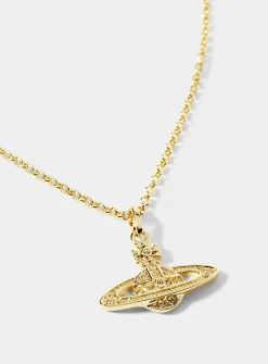 Mini bas relief pendant necklace