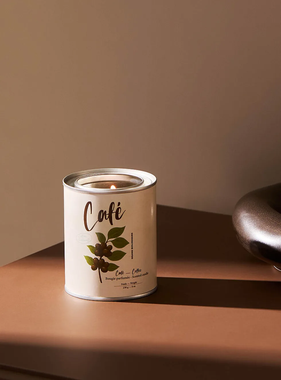 Mini paint can scented candle