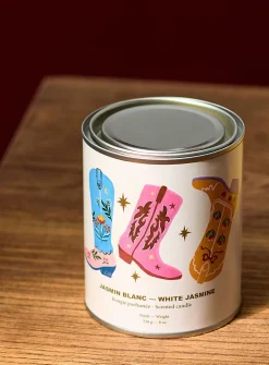 Mini paint can scented candle