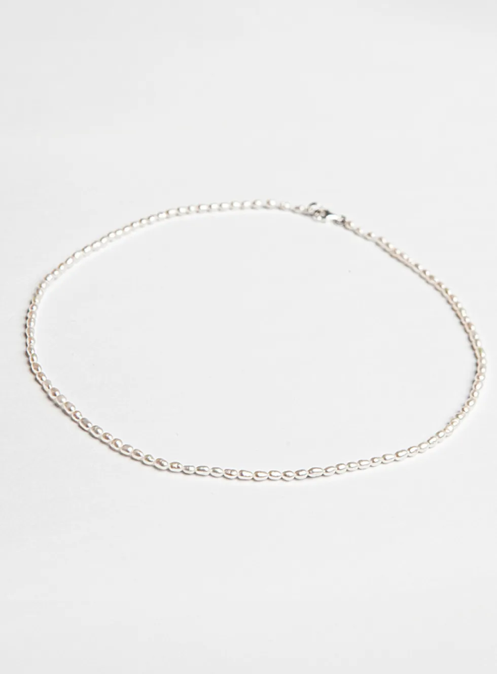 Miniature freshwater pearl necklace