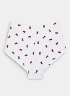 Minimalist high-waist boyshort