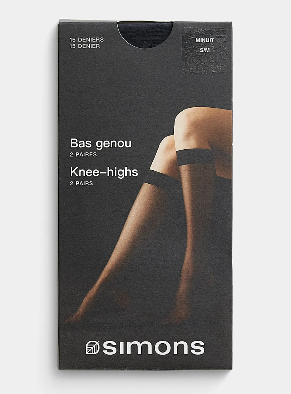 Minimalist knee-highs