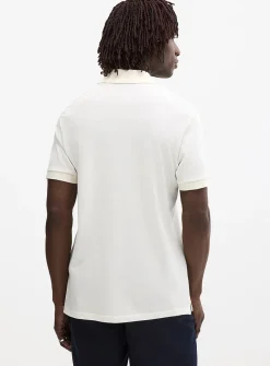 Minimalist piqué polo