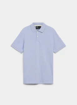 Minimalist piqué polo