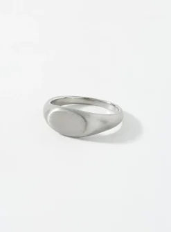Minimalist signet ring
