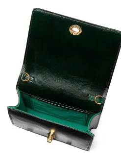 Minimalist Turn-loc closure handbag