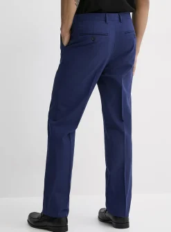 Minimalist wool-blend pant