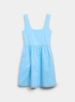 Mixed media short dress