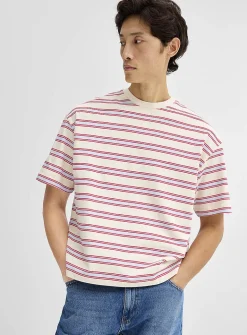 Mixed stripe T-shirt