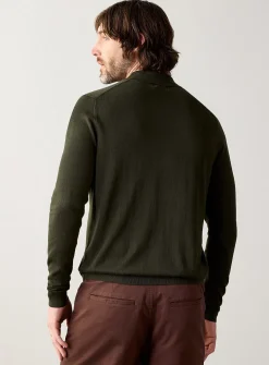 Modal knit polo