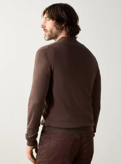 Modal knit polo