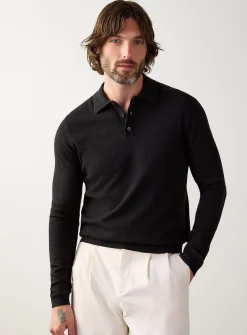 Modal knit polo