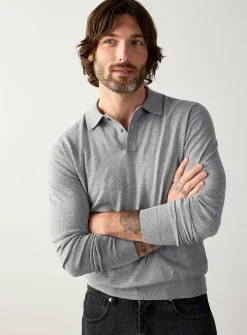 Modal knit polo