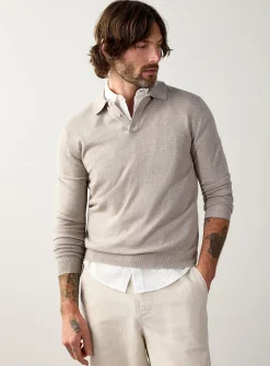 Modal knit polo