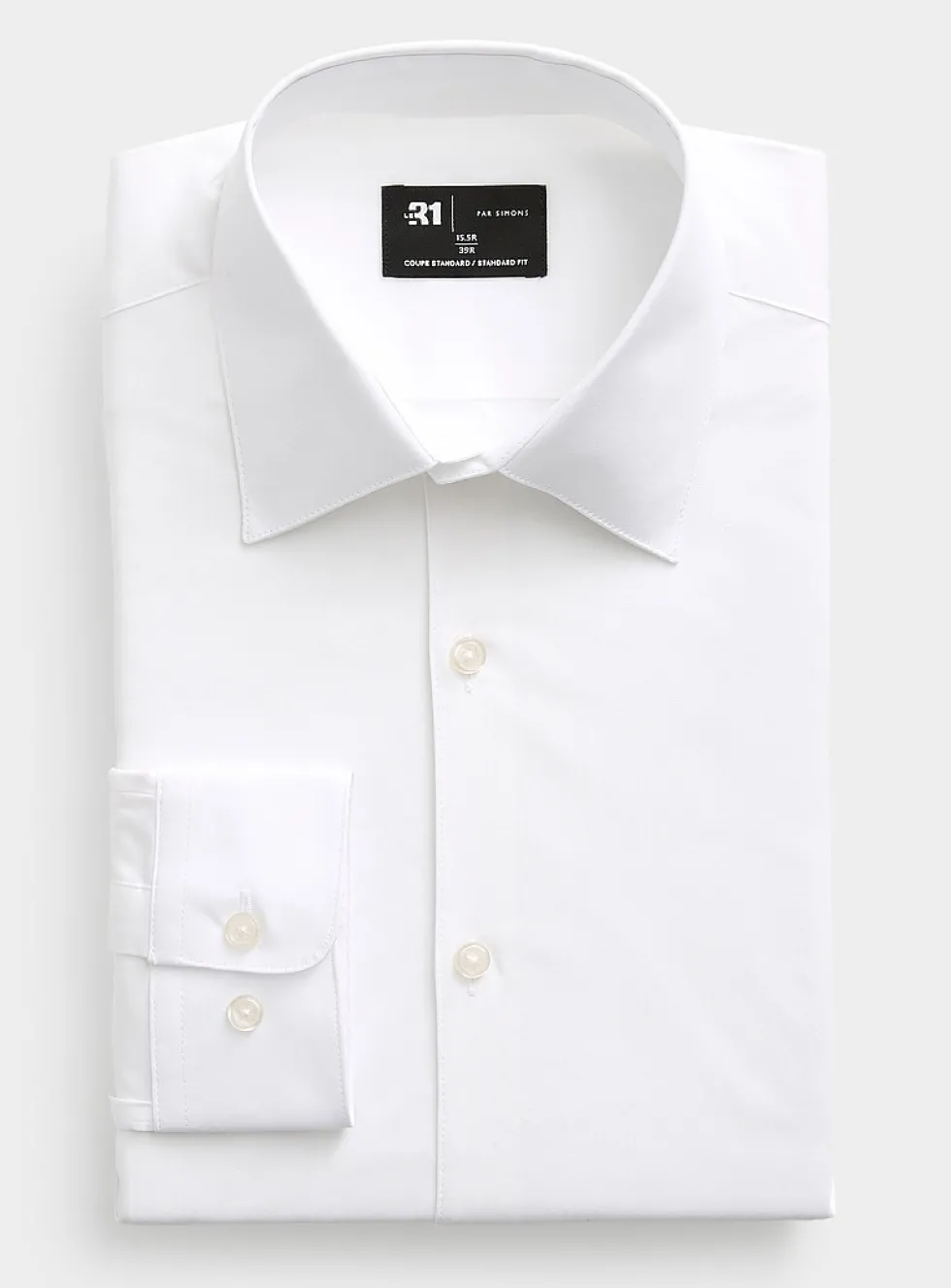 Monochrome stretch shirt